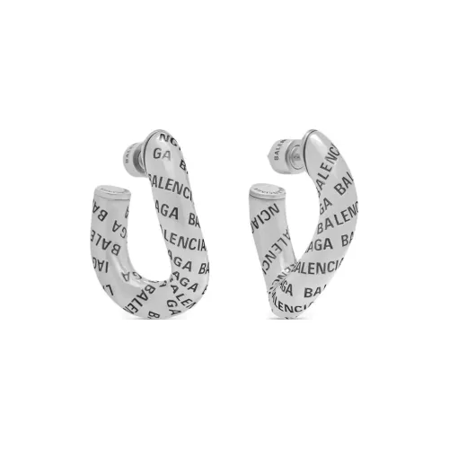 BALENCIAGA Серьги из бронзы Серебряный Женские