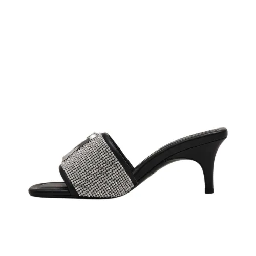 MARC JACOBS Слипоны 6,6 см Женские Черные