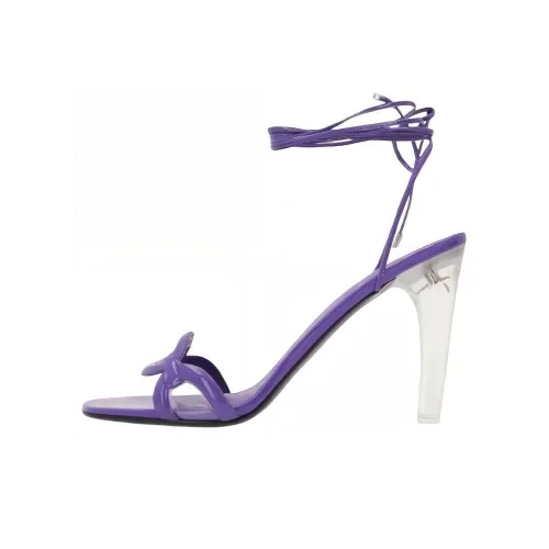 Valentino One Ремень Сандалии Женские Фиолетовые