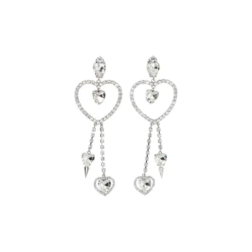 Alessandra Rich Брассовые серьги Женские Серебряные