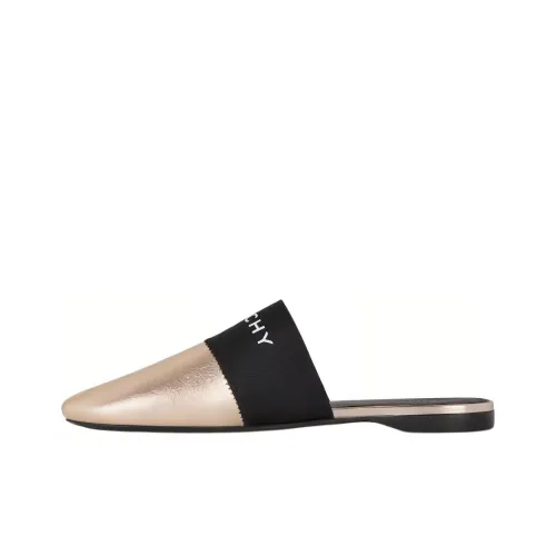 Givenchy Bedford Домашние тапочки Женские Золото-черный