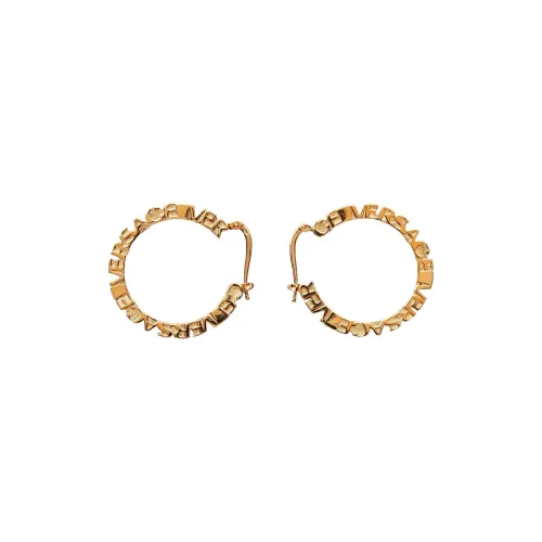 VERSACE Брасс Серьги Золотой Женские