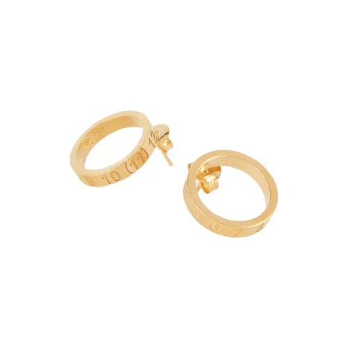 Maison Margiela Серебристые Серьги Женские