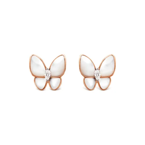 Van Cleef & Arpels Two Butterfly Series Серьги Женские