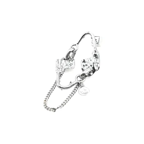 ATELIERSO Сплав/Серебряное покрытие/Золотое покрытие Серьги Белый, золотой Один Женские