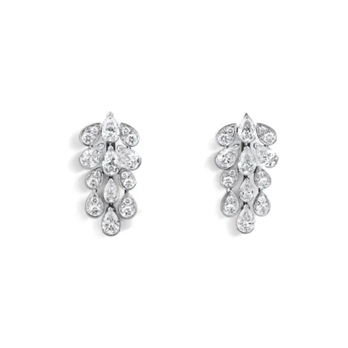 Cartier Серьги Pluie De Cartier Белое Золото, Бриллианты