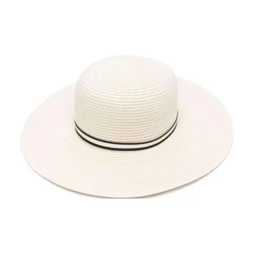 Borsalino Paper Raffia Hats Caps Women's Beige