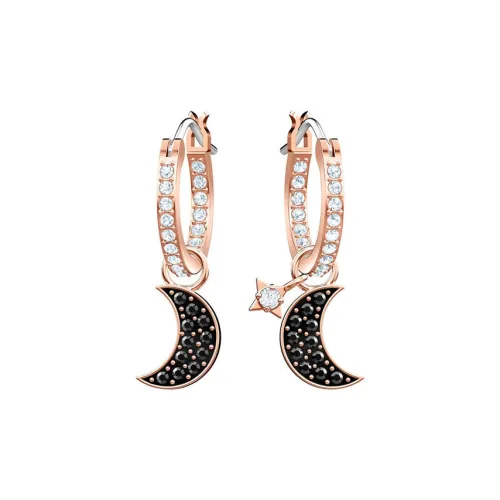 Swarovski Duo Искусственные Кристальные Серьги Женские