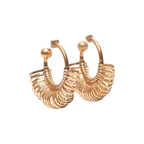 Jacquemus Brass Earrings Золотой Женские