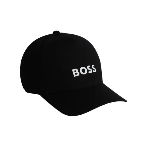 BOSS Хлопковые кепки для детей черные