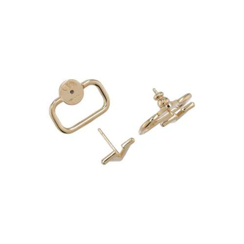 Valentino Brass Earrings Женские