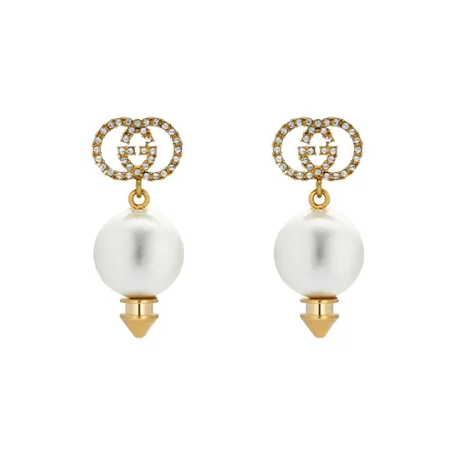 GUCCI Металл Стекло Жемчужные серьги Женские