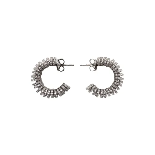 Bottega Veneta Серьги Серебряные Женские