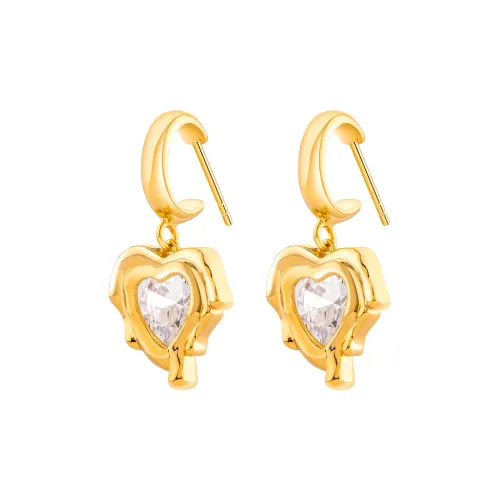 DOWER HALL Серьги-гвоздики из серебра S925 женский