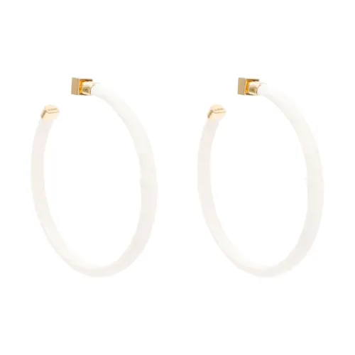 Jacquemus Brass Earrings Белый Женские