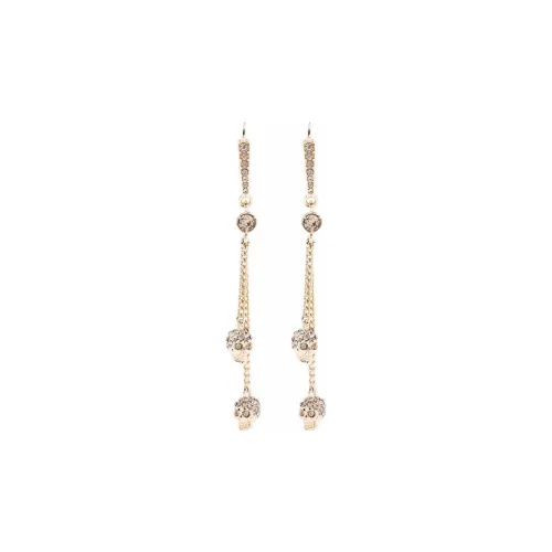 Alexander McQueen Серьги из бронзы Золотой Женские