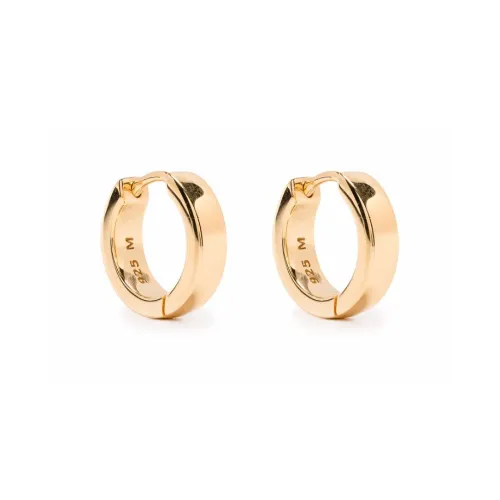 MISSOMA Brass Earrings Унисекс Золото