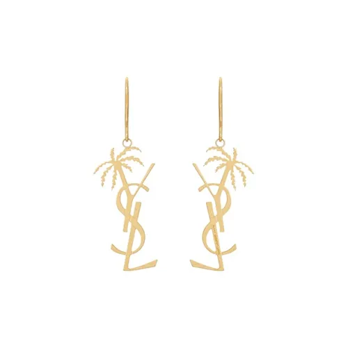 SAINT LAURENT Алюминиевые серьги унисекс