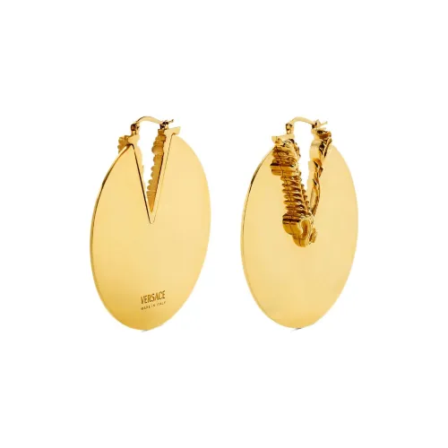 VERSACE Металлические Серьги Золотые Женские