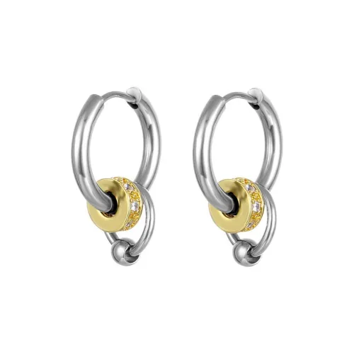 Серьги Cooraree из титанового стального сплава унисекс