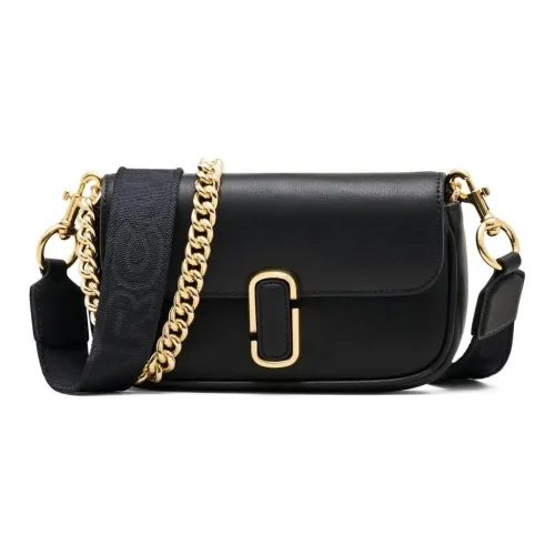 MARC JACOBS Кожа с полиуретаном переносная сумка через плечо женская черная