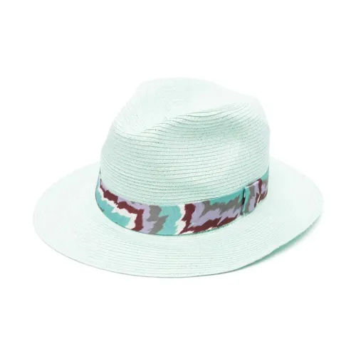 MISSONI Raffia Bucket Hats Women's Green