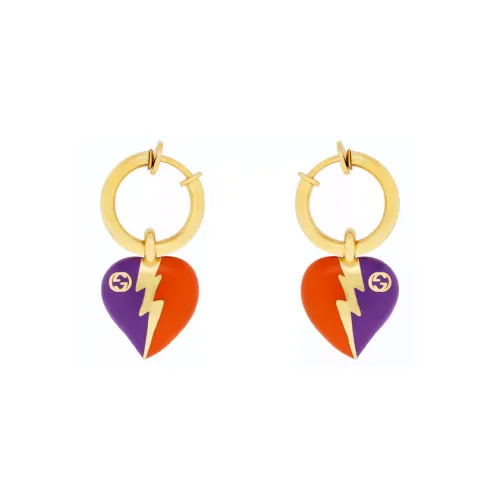 GUCCI GG Металлические Серьги Золотые Женские