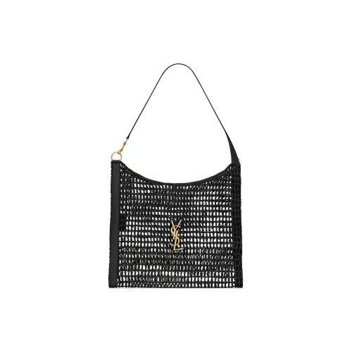 SAINT LAURENT Рафия Сумка через плечо Мужская Черная