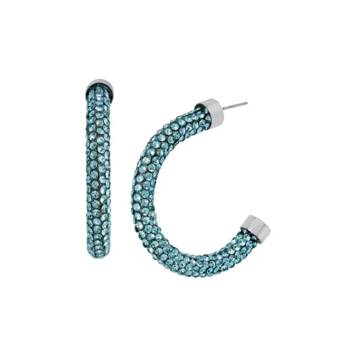 STEVE MADDEN Металл Стекло Пластик Серьги Женские Синий