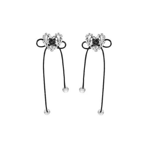 DAN DREAM Цветное стекло Плетеный шнурок Серьги Женские