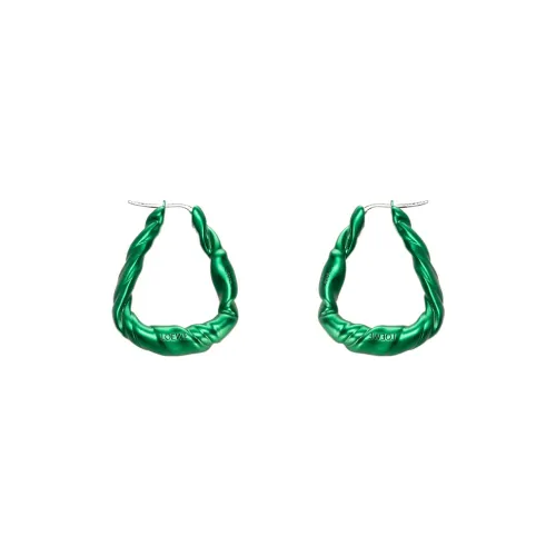 LOEWE Серьги Зеленые Женские