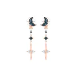5517736 Blue Clip-on Earrings  
5517736 Синие серьги-клипсы