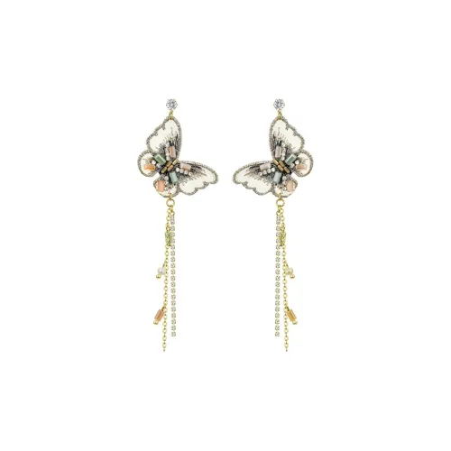 HMZ Серьги Золотые Женские