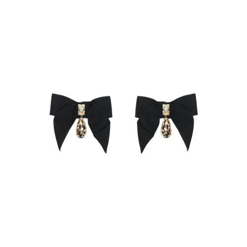 Burberry Серьги Черные Женские