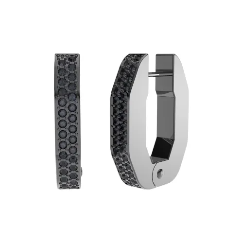 Swarovski Dextera Искусственный хрусталь Серьги Черный Женские