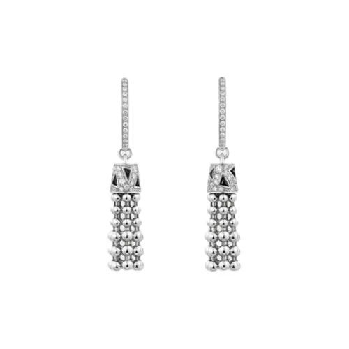 Серьги Cartier 18K Белое золото Женские Серебро