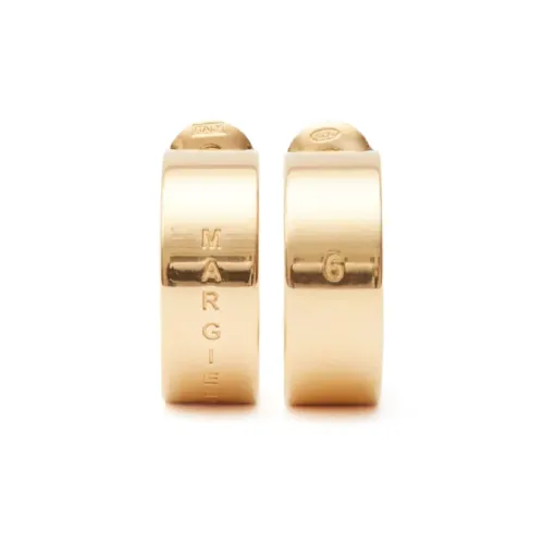 MM6 Maison Margiela Брассовые серьги Женские