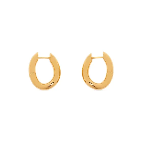 BALENCIAGA Серьги из бронзы Золотой Женские