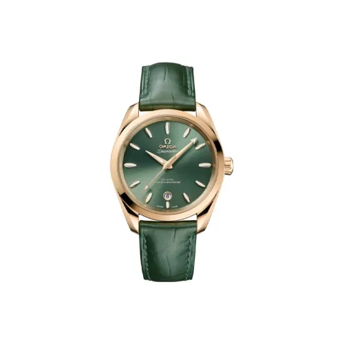 OMEGA Автоматический Механический Movement Женские AQUA TERRA 150 метров Часы 38 мм Зеленые