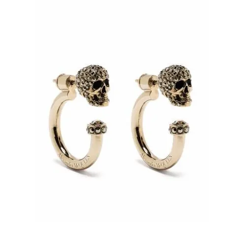 Alexander McQueen Серьги из бронзы Золотой Женские