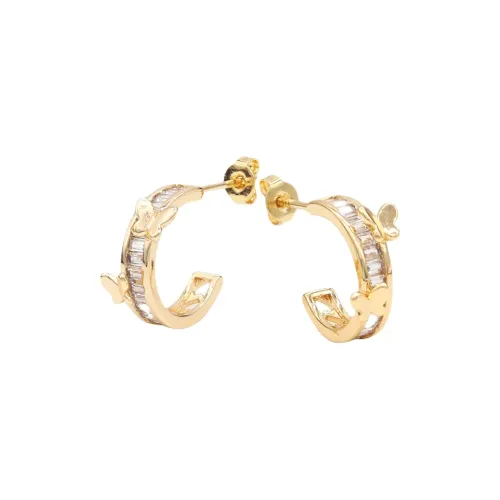 NATURALLYJOJO Серебро S925 Серьги-гвоздики Женские