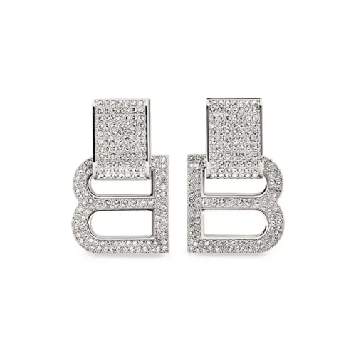 BALENCIAGA Серьги Серебряные Женские