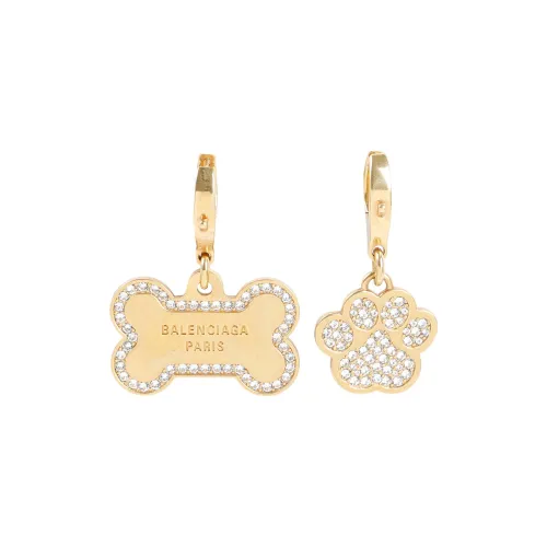 BALENCIAGA Серьги из бронзы Золотой Женские