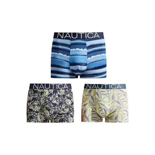 NAUTICA UNDERWEAR Темно-синий + Лимон + Темно-синий Мужские боксер-шорты