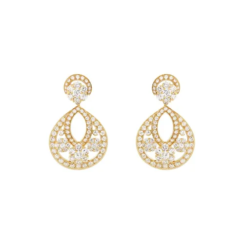 Van Cleef & Arpels Снежинка Серьги Женские