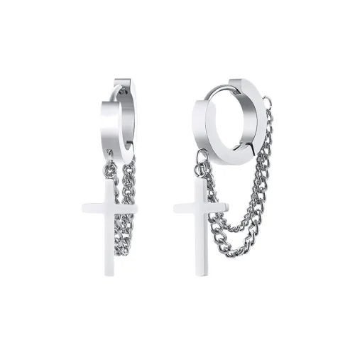 Серьги PEACE CAT из титановой стали унисекс