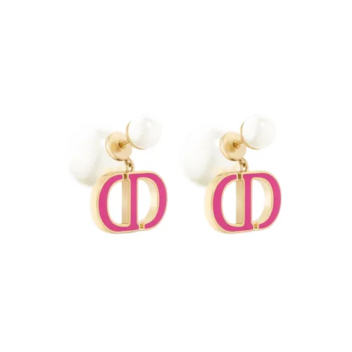 DIOR Серьги Розовые Женские