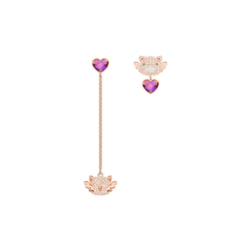 Swarovski Little Серьги с покрытием из розового золота, женские