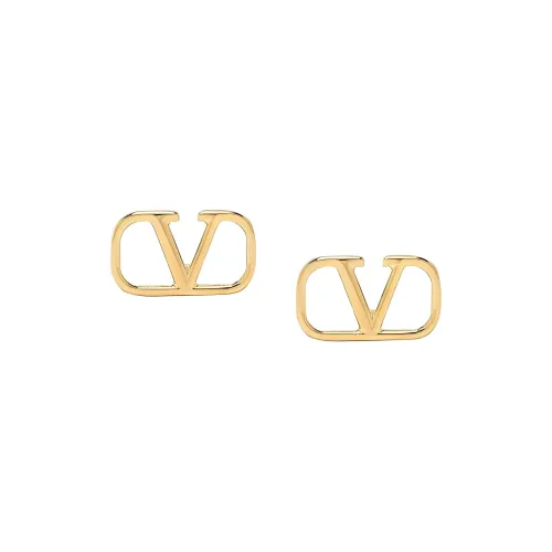 Valentino Brass Earrings Женские Золото