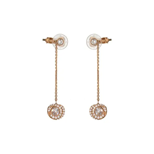 Swarovski Generation Серьги Розово-золотые Женские
